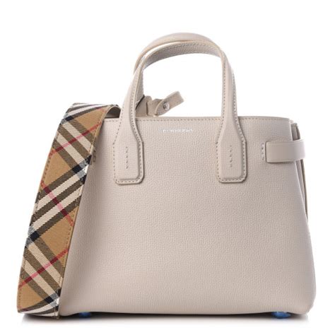 burberry small banner derby limestone|BURBERRY Derby Calfskin House Check Small .